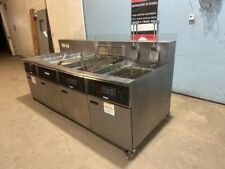 Giles Hd Commercial 3 Banks Electric 480v 3ph Fryers Wauto Lift Dumster