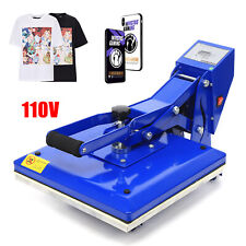 15x15 High Pressure Clamshell Heat Press Transfer T-shirt Sublimation Machine