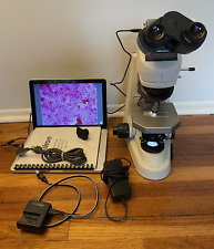 Nikon Eclipse 55i Research Grade Imaging Microscope Battery Power Led Complete