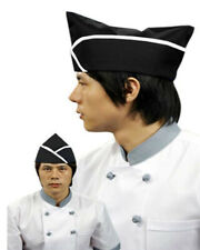 Popular Black And White Trim Adjustable Garrison Chef Hat Chef Garrison Hat New