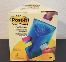 3m Post-it Flag Dispenser Great Organizer Holds All Sized Flags- New