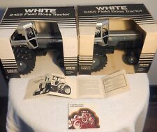 White 2-155 Tractor Lot. Very Rare Silver Stripe Both Versions. 116 W Booklets
