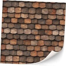 3 Sheets Self-adhesive Roof Tiles And Shingles For Roof Shingles Brown