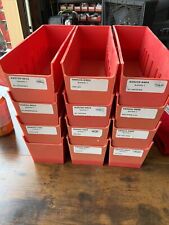 Heavy Duty Plastic Parts Storage Bins With Dividers 3 Base 12