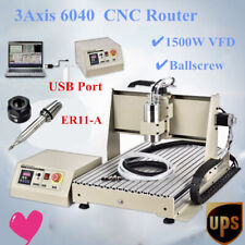 1.5kw 3 Axis 6040 Cnc Router 3d Engraver Usb Metal Milling Engraving Machine