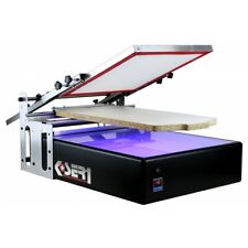 Screen Printing Machine With Exposure Uv T-shirt Printer Kit Silkscreen