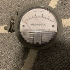 Dwyer Magnehelic Differential Pressure Gauge 0-5 Inches Of Water 15 Psig 2005c