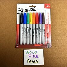 Sealed Sharpie Permanent Markers Fine Point 8 Ct - Pack Assorted Colors