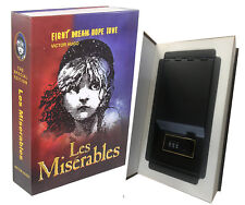 Real Paper Steel Book Booksafe With Combination Lock Hidden Safe Les Miserables