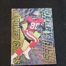 1996 Pacific Crown Collection Power Corps Foil Jerry Rice Pc-14 Hof Mint 49ers