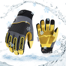 Vgo 1pair -4f Coldproof Winter Safety Work Gloveswaterwind Resistantca7724fw
