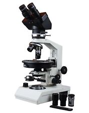 Radical Polarizing Microscope W Rotating Stage Bertrand Lens Full Quarter Lambda