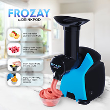 Frozen Fruit Ice Cream Maker Soft Serve Frozen Yogurt Machine With Recipe Book