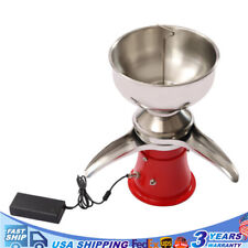 Fresh Milk Cream Electric Centrifugal Separator Metal 5l 304 Stainless 30w New