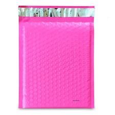 100 0 Pink Poly Bubble Mailers Envelopes Bags 6x10 Extra Wide Cd Dvd 6x9