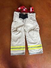 Lion Janesville 44x26 Firefighter Pants Suspenders Bunker Gear Rescue Fire Tow