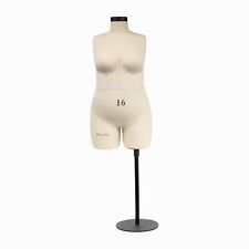 De-liang Half Scale Dress Form Plus Size Female Mannequin Dressmaker Dummy