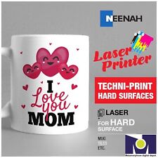 Laser Heat Transfer Paper Light Techni Print Hs 5 Sheets 8.5x11 Made In Usa