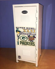 Green Bay Packers 1997 Super Bowl Champions Metal Locker Vintage Nfl