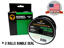 Made In Usa 2 Rolls K-ngs E71t-gs .035 In. Dia 2lb. Gasless-flux Core Wire