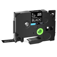 White On Black 9mm Tape For Brother P-touch Tz-325 Tze-325 Pt-d210 Label Maker