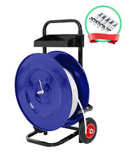 Strapping Cart Industrial Grade Equipped With Anti-retreat Pulleys Blue