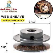 2 12 Od 58 Bore Single Groove Web Sheaves For V Belt Arbor Pulley Table Saw