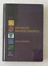Advanced Macroeconomics By David Romer 2012 Hardcover 4th Edition