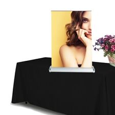 A3mini Table Top Retractable Trade Show Display Banner Stand 11 X 17