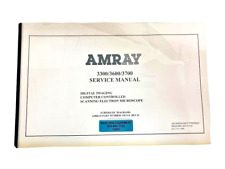 Amray Service Manual 118-214 For 330036003700 Sem W Schematic Diagrams 10453