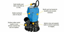 Tsurumi Hs2.4s-62 Cast Iron Submersible Trash Water Pump 3000 Gph 12 Hp 2