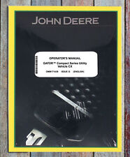 John Deere Cx Gator Utility Vehicle Owners Operators Manual