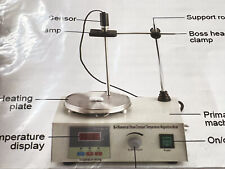 Vevor 1000ml Magnetic Digital Stirrer 85-2 W Heating Plate Hotplate Mixer