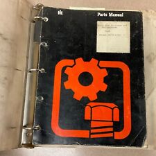 Hough International H-90c Parts Manual Book Catalog Wheel Pay Loader Dozer Guide