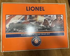 Lionel World War Ii Troop Train Set 6-21951 Us Army Wwii O Gage
