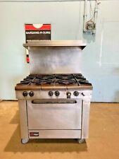 H-duty Commercial Southbend X336d Natural Gas 6 Burners Stove Range With Oven