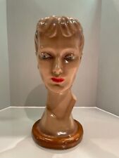 Vintage Signed Mannequin Head