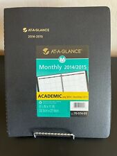 At-a-glance 20142015 Monthly Planner Black 8-78 X 11