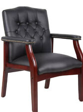 Boss Office Products Ivy League Executive Guest Chair Black