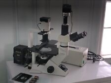 Olympus Ckx41 Inverted Phase Contrast Fluorescence Microscope