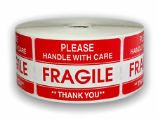 Please Fragile - Thank You 2x3 Mailing Shipping Stickers 500 Labels