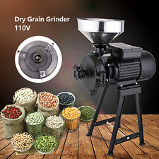 Heavy Duty Commercial 3000w Electric Grain Mill Grinder Feed Pulverizer Machine