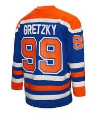 Mens Wayne Gretzky Edmonton Oilers 1986 Blue Jersey