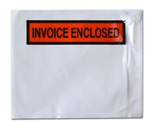 Packing List Envelopes Invoice Enclosed Slip Pouch Self Adhesive Shipping Label