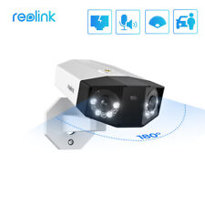 Reolink 8mp Ip Poe Security Camera 180 View Outdoor Cctv Color Night Vision