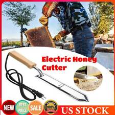 Electric 110v Stainless Steel Extractor Uncapping Knife Bee Honey Scraper