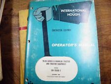 Ih International Td20 Td- Series B Crawler Dozer Operators Manual Nov 1969