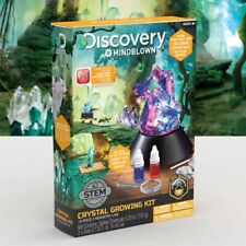 Discovery Mindblown Crystal Growing Kit 13 Piece Chemistry Lab Brand New