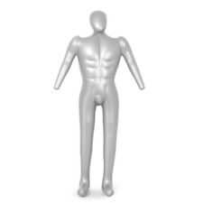 Full Body Man Male Whole W Arm Inflatable Mannequin Dummy Torso Fashion Model