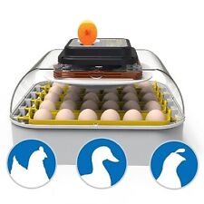 30 Egg Incubator With Humidity Display Egg Candler Automatic Egg Turner For Hatc